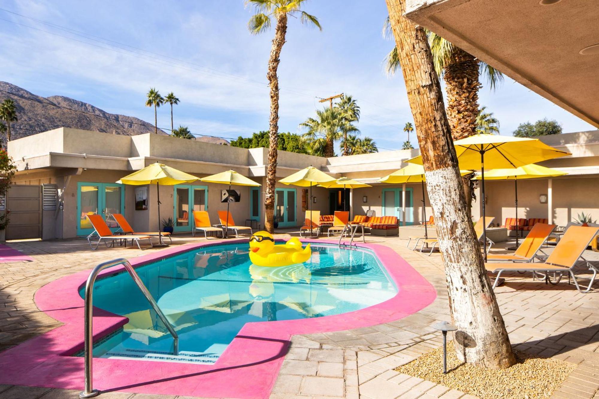 Hotel El Noa Noa Palm Springs Esterno foto