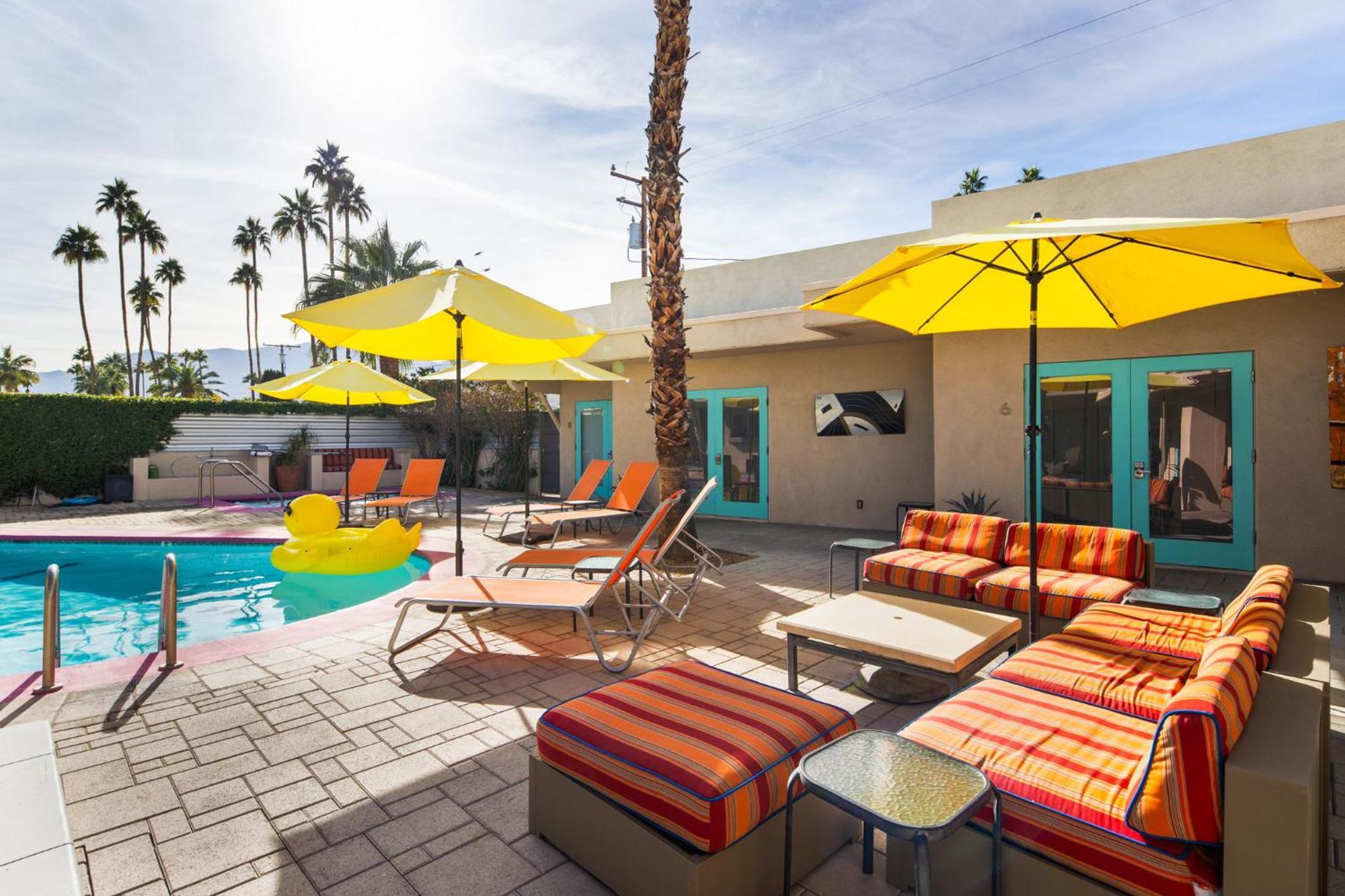 Hotel El Noa Noa Palm Springs Esterno foto