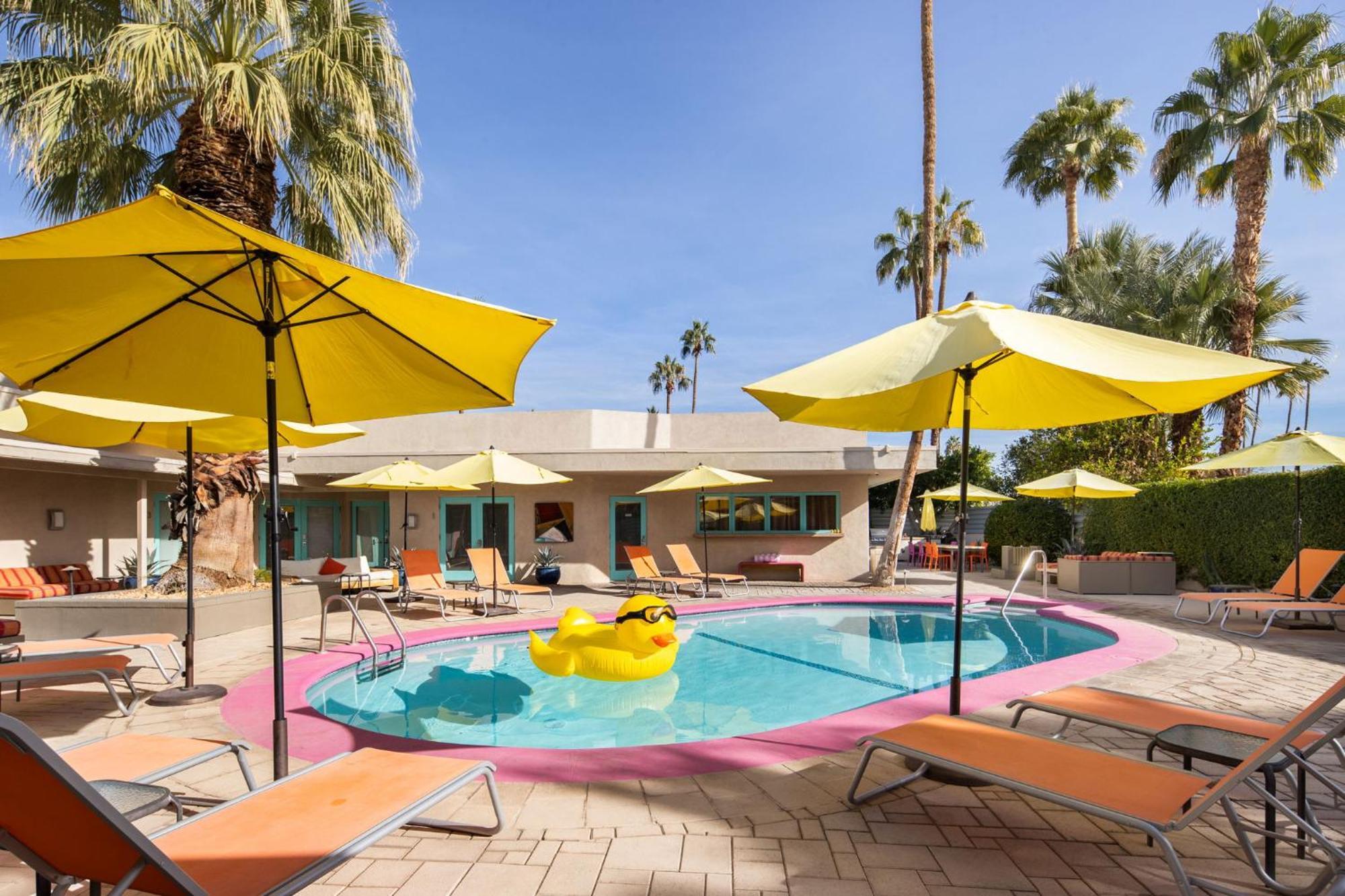 Hotel El Noa Noa Palm Springs Esterno foto