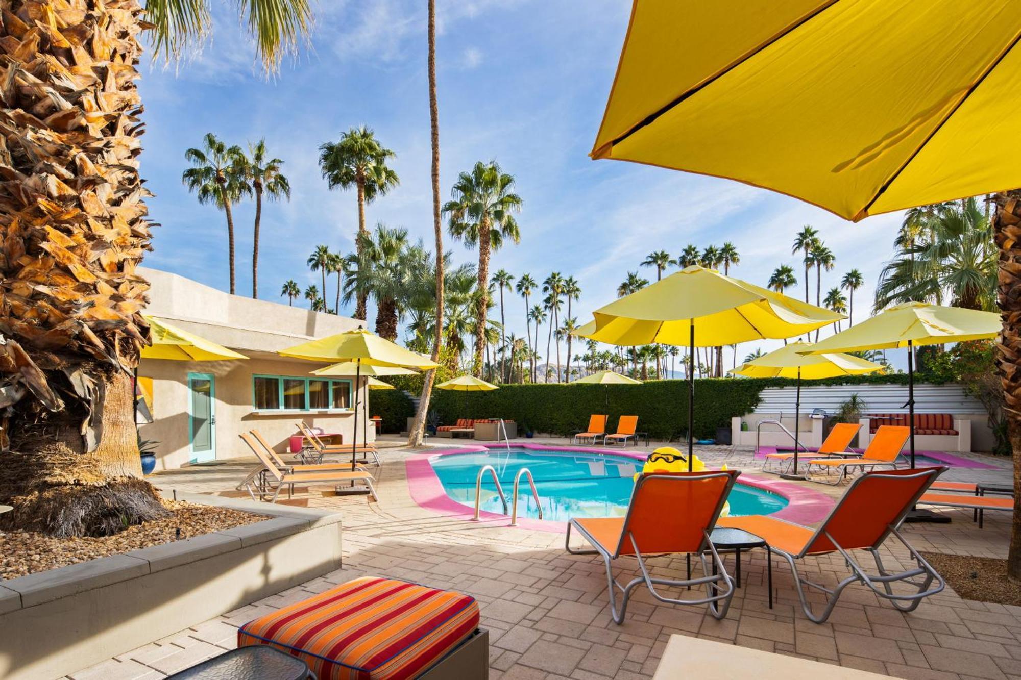 Hotel El Noa Noa Palm Springs Esterno foto