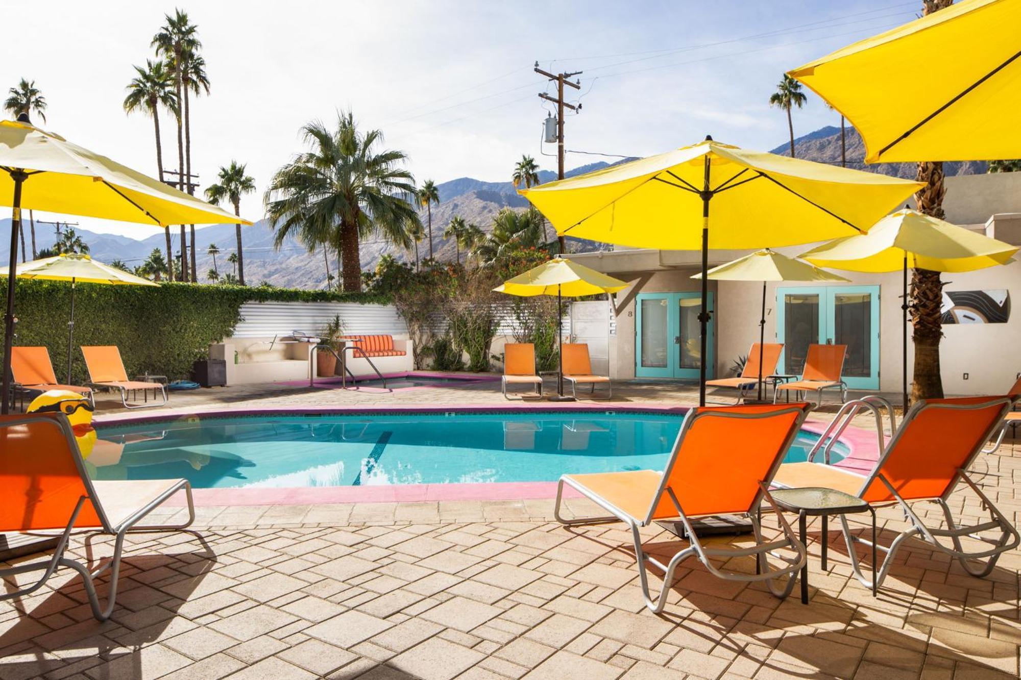 Hotel El Noa Noa Palm Springs Esterno foto